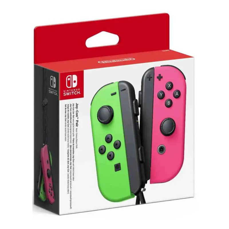 GAMEPAD JOY-CON PAIR - NEON GREEN &amp; NEON PINK