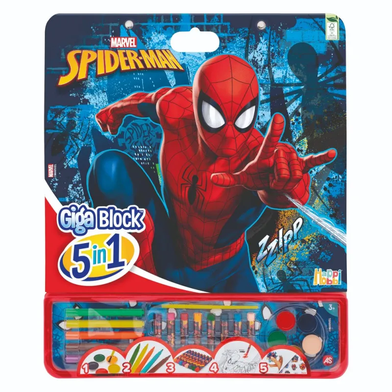 GIGA BLOK 5 U 1 SPIDERMAN