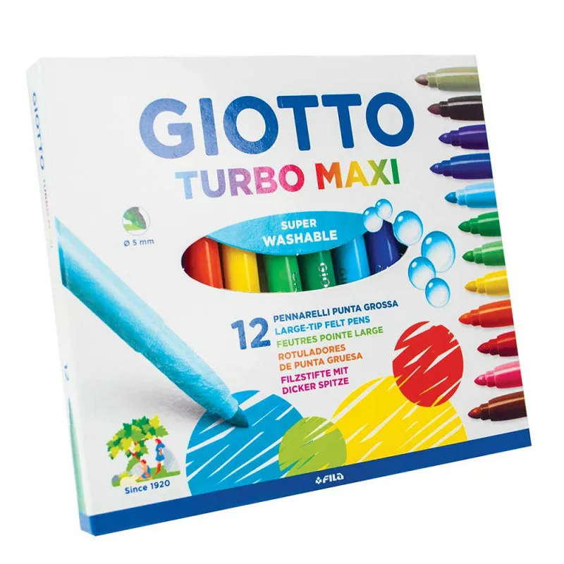 GIOTTO FLOMASTER 12/1 TURBO MAXI 4540