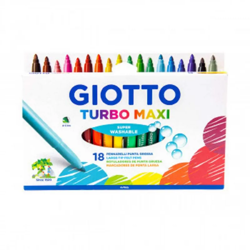 GIOTTO FLOMASTER 18/1 TURBO MAXI 18/1 076300