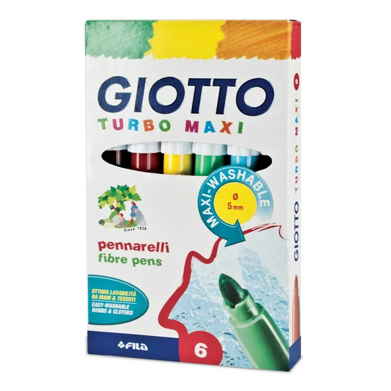 GIOTTO FLOMASTER 6/1 GIOTTO TURBO MAXI 4530