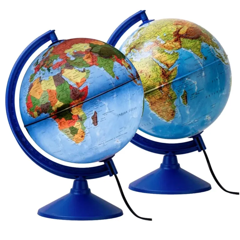 GLOBUS SVETLECI FI-20CM FIZICKO-POLITICKI