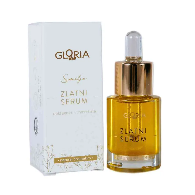 GLORIA ZLATNI SERUM ZA LICE SMILJE 15ml