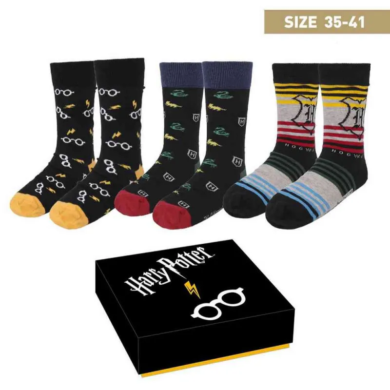 HARRY POTTER CARAPE 3 ASST GIFT BOX