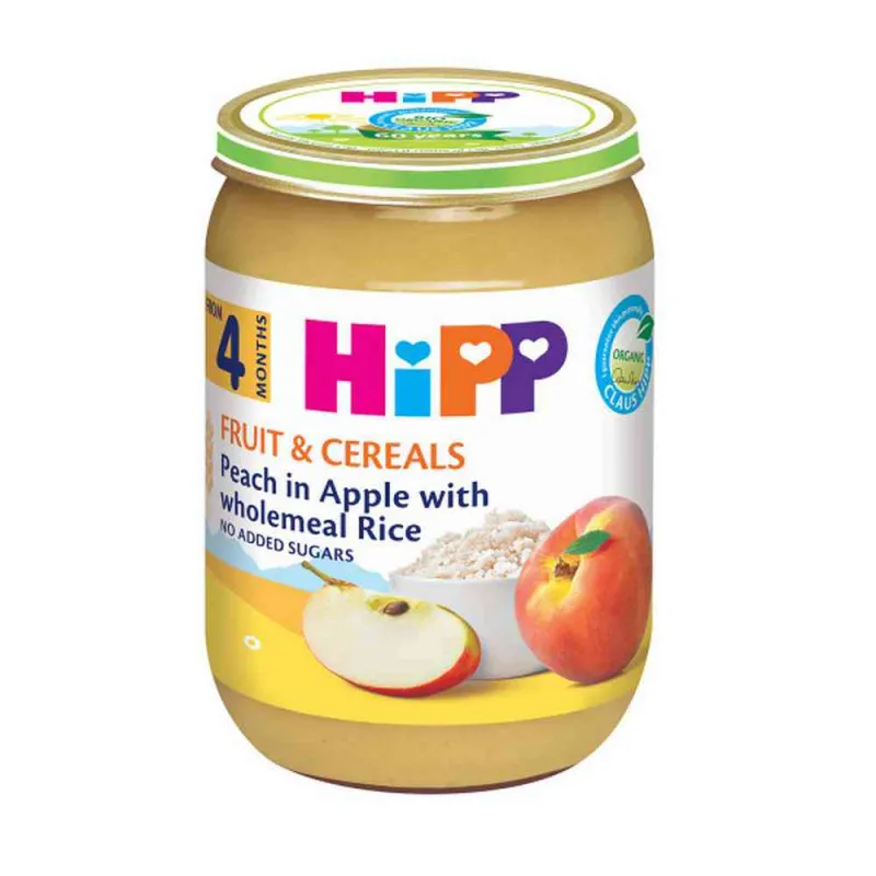 HIPP KASICA VOCE SA PIRINCEM 190G
