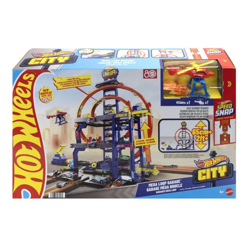 HOT WHEELS VELIKI SET CITY MEGA GARAŽA