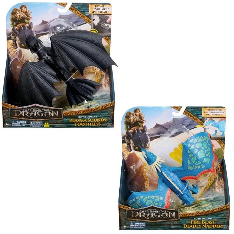 HOW TO TRAIN YOUR DRAGON BATTLE DRAGONS FIGURE ASST