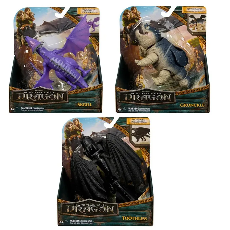 HOW TO TRAIN YOUR DRAGON ZMAJ FIGURA ASST