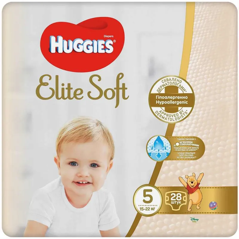 HUGGIES PELENE ELITE SOFT JUMBO 5, 28 KOM
