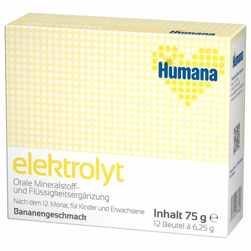 HUMANA ELEKTROLIT SA UKUSOM BANANE ZA ODOJCAD DECU I ODRASLE 75G