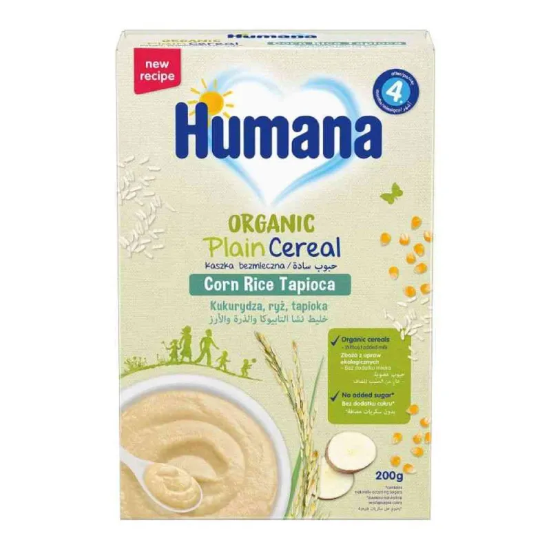 HUMANA ORGANSKA BEZMLEcNA INS.KASA KUKURUZNI PIR-TAPIOCA 200G