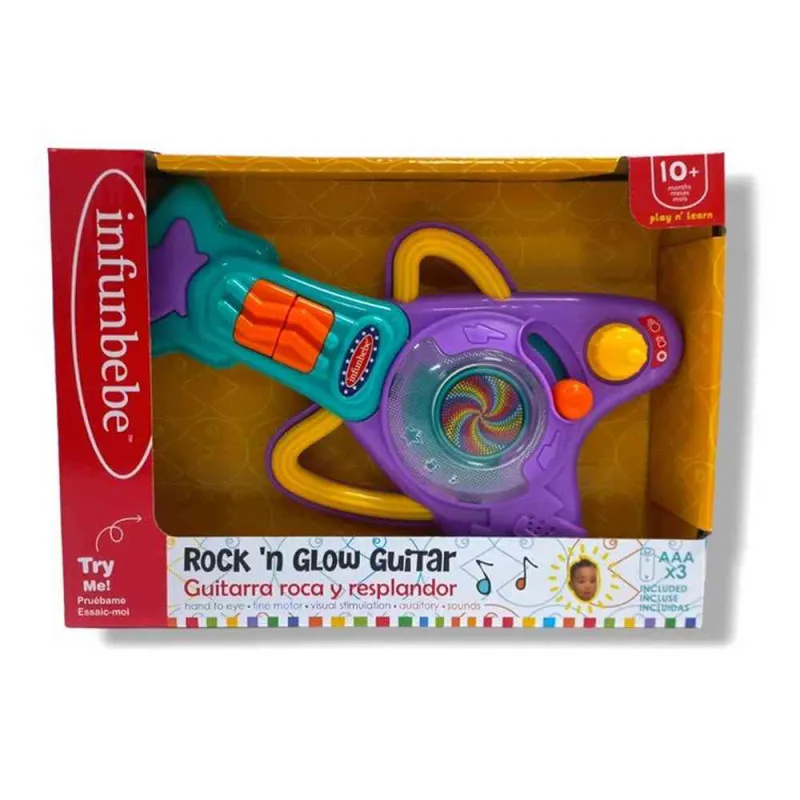 INFUNBEBE IGRACKA ROCK AND GLOW GITARA