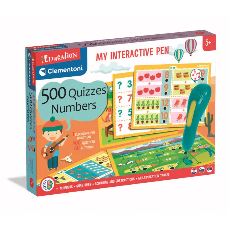 INTERAKTIVNI KVIZ SET 500 PITANJA BROJEVI