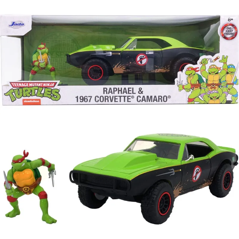 JADA TURTLES RAPHAEL CHEVY CAMARO