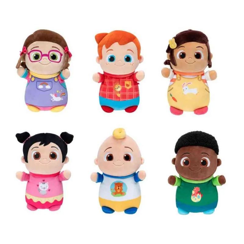 JAZWARES SQUISHMALLOWS PLIŠ COCOMELON 25CM SORT