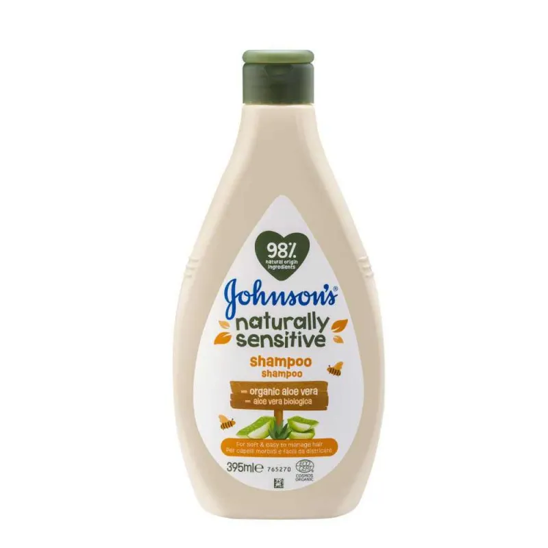 JOHNSONS BABY SAMPON BIO NATURAL 395ML