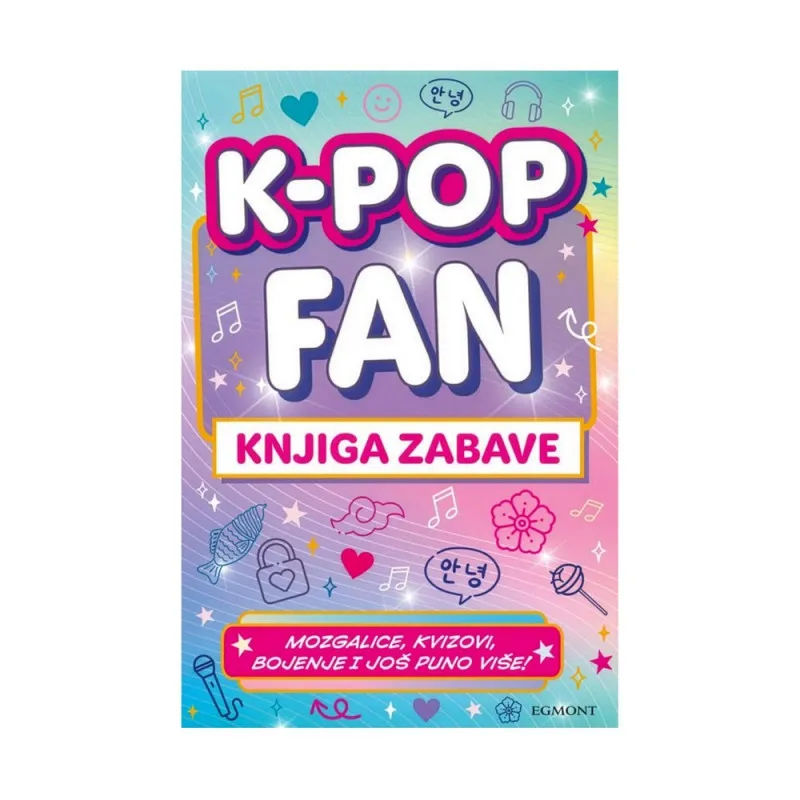 K-POP FUN KNJIGA ZABAVE SRB