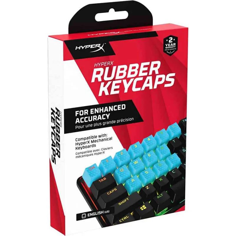 KEYCAPS HYPERX - RUBBER KEYCAPS - BLUE