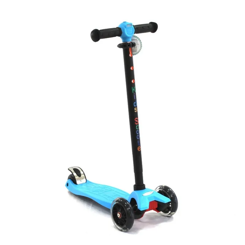 KIDS TROTINET LED PLAVO CRNI