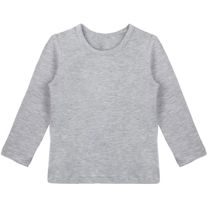 KIDZZ MAJICA DUG RUKAV GREY