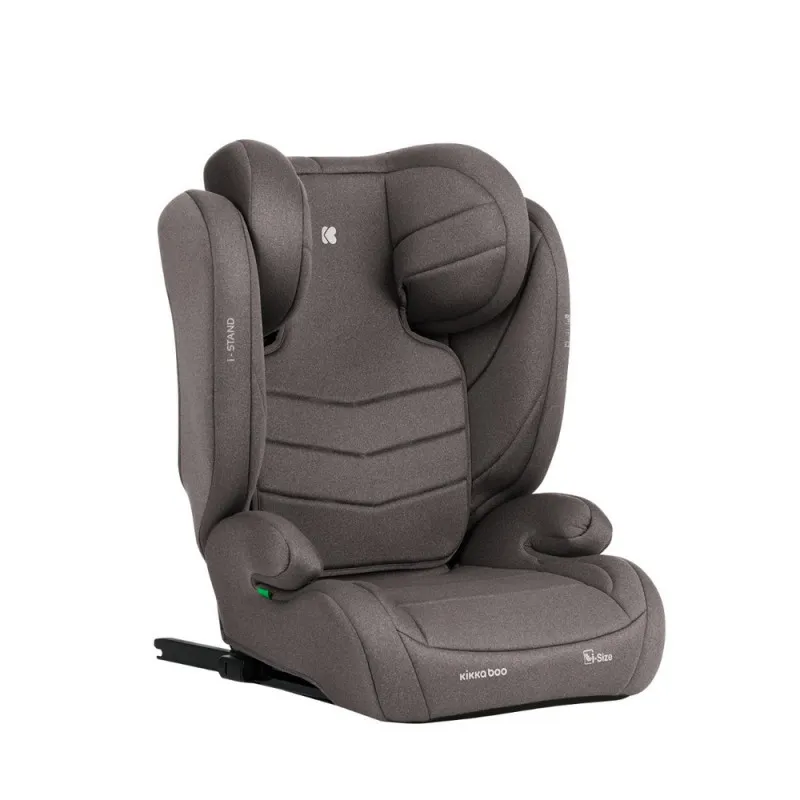 KIKKA BOO AUTO SEDISTE I-SIZE (100-150 CM) I-STAND BROWN