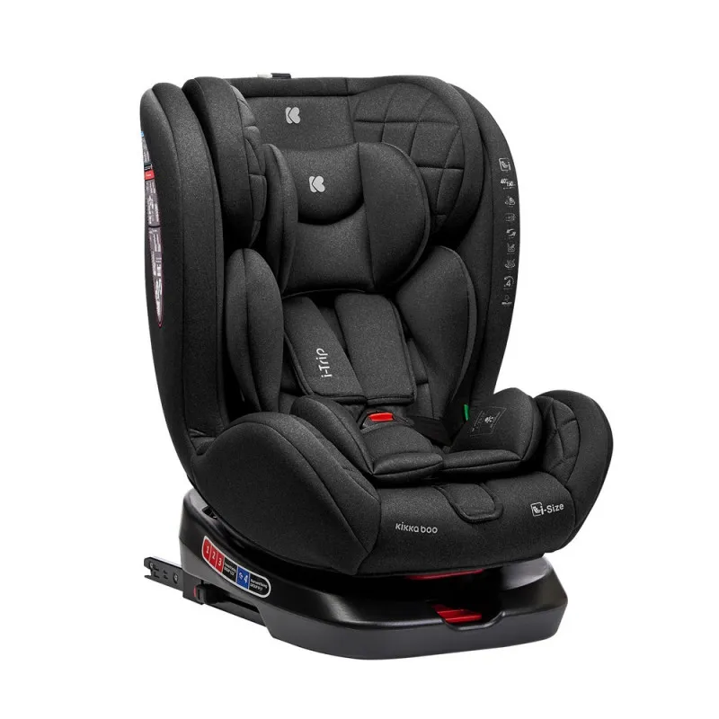 KIKKA BOO AUTO SEDISTE I-SIZE (40-150 CM) I-TRIP BLACK