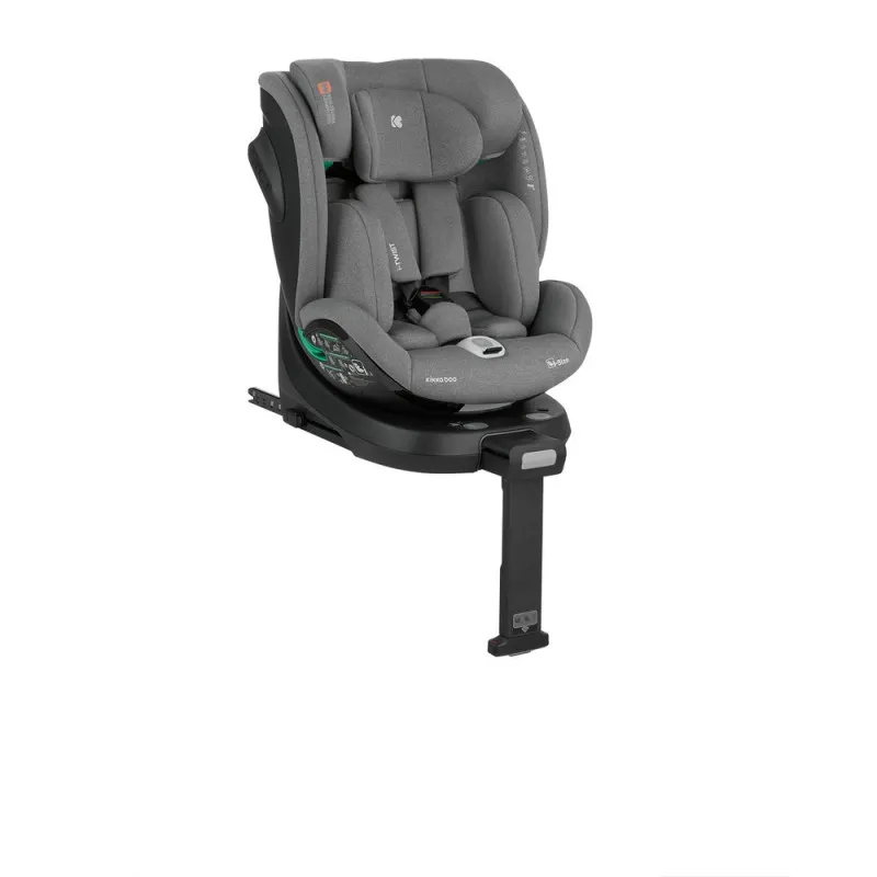 KIKKA BOO AUTO SEDISTE I-SIZE (40-150 CM) I-TWIST DARK GREY