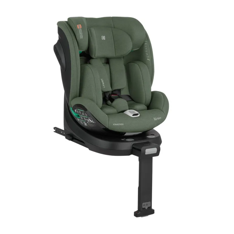 KIKKA BOO AUTO SEDISTE I-SIZE (40-150 CM) I-TWST ARMY GREEN