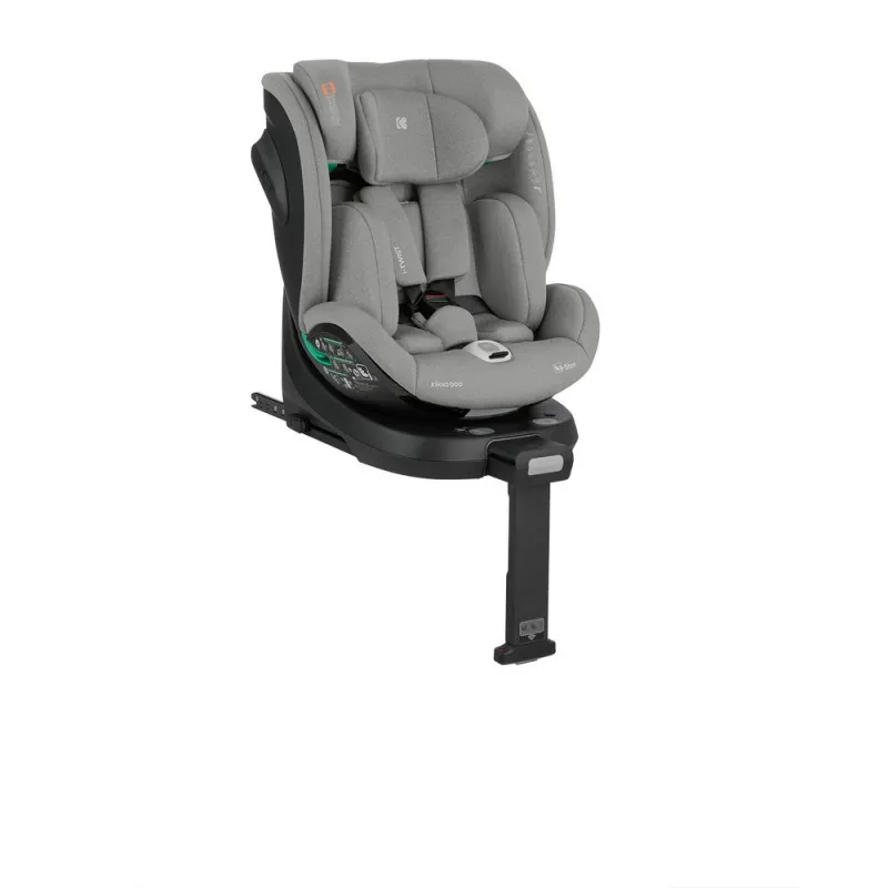 KIKKA BOO AUTO SEDISTE I-SIZE (40-150 CM) I-TWST LIGHT GREY