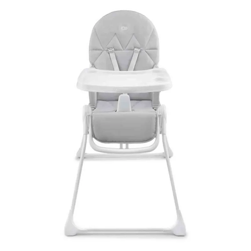 KINDERKRAFT STOLICA ZA HRANJENJE BINCI LIGHT GREY