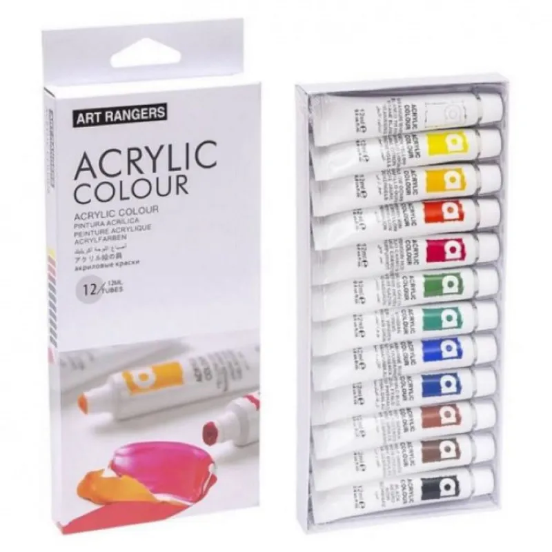 KOMPLET AKRILNIH BOJA 12 X 12ML