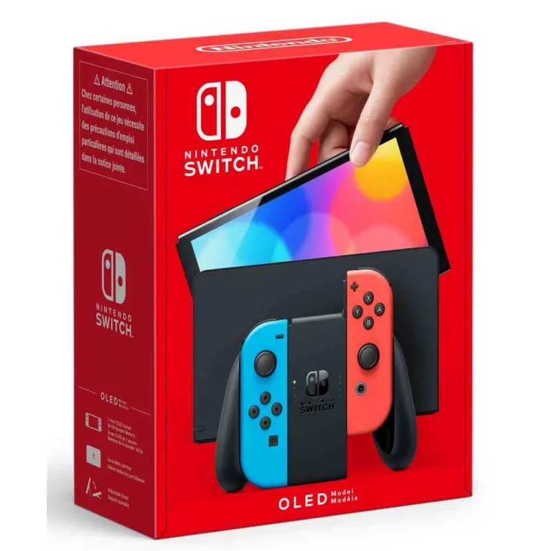 KONZOLA NINTENDO SWITCH OLED (NEON BLUE/RED JOY-CON)