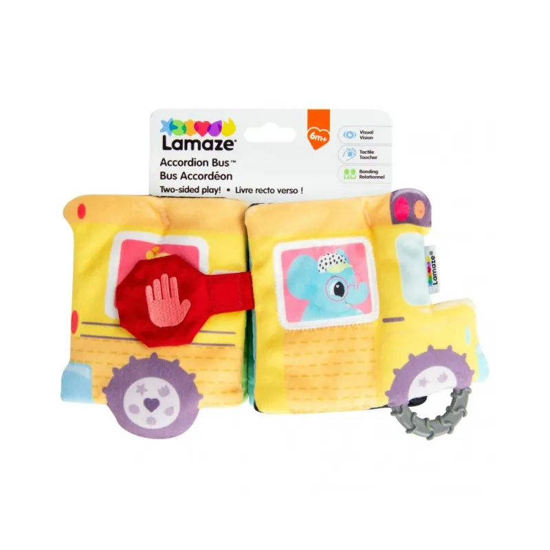 LAMAZE PLISANI SORT-BUS