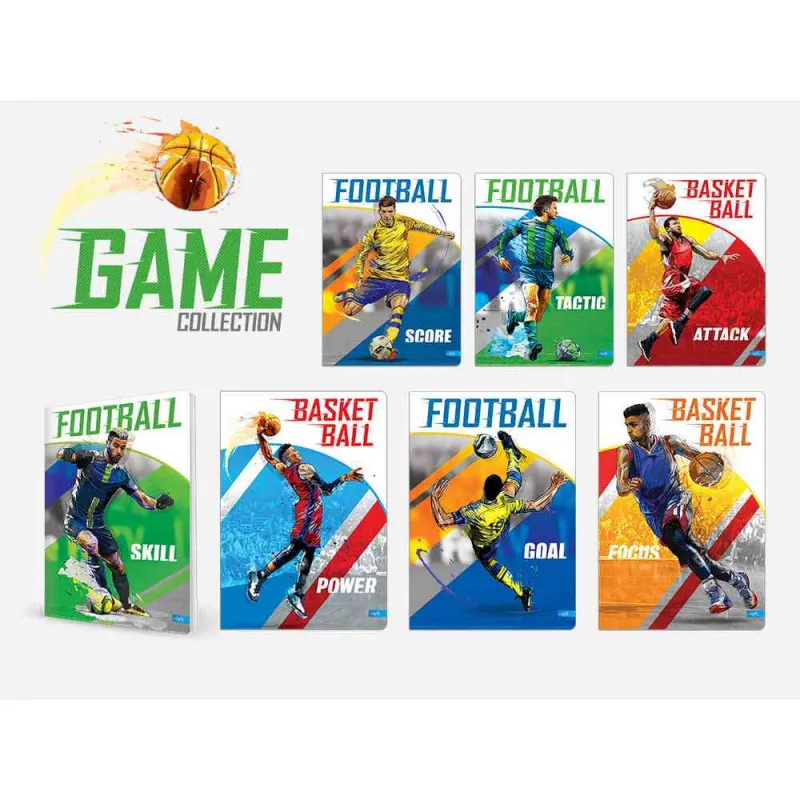 LASTVA  SVESKA A4 GAME MP/EX/D