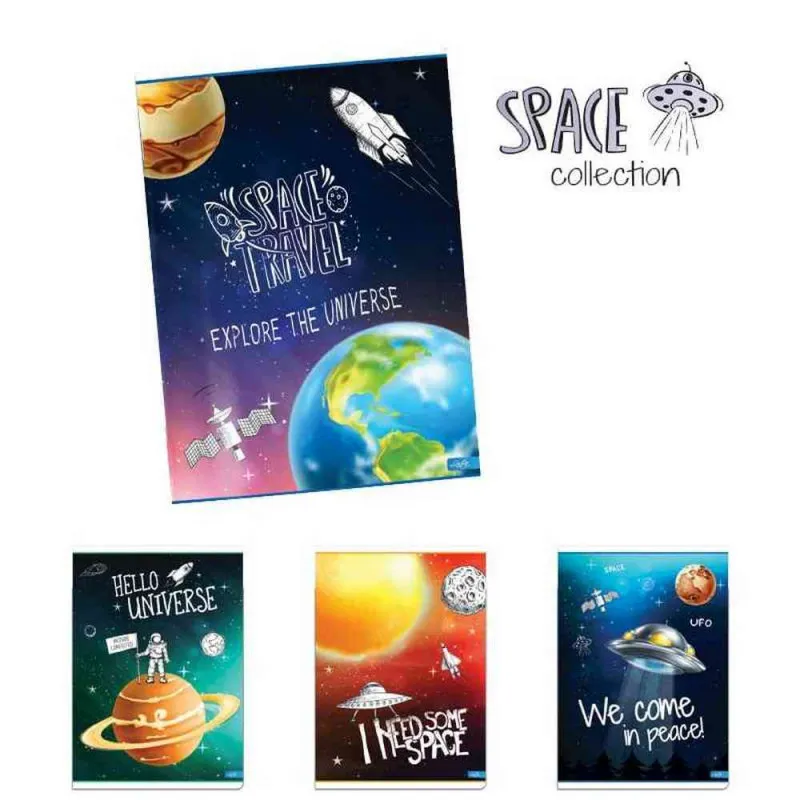 LASTVA  SVESKA A4 SPACE MP/EX/D