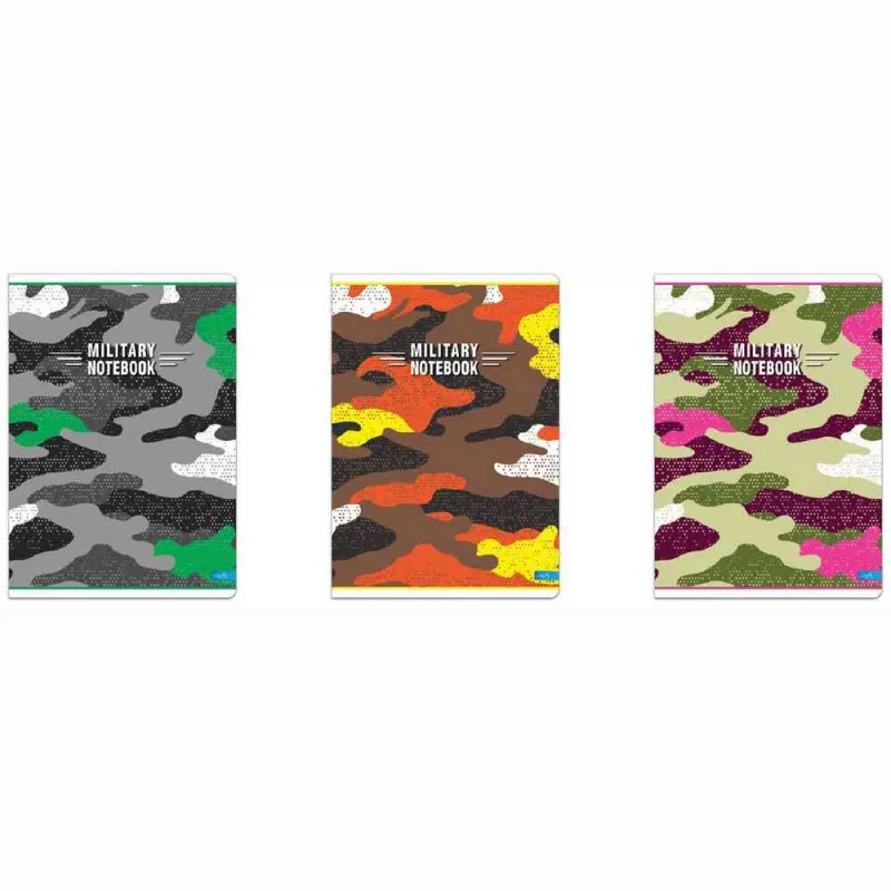 LASTVA  SVESKA A5 MILITARY MP/EX/D