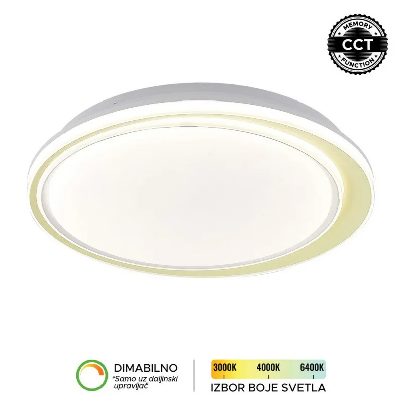 LED PLAFONSKA LAMPA - KREM