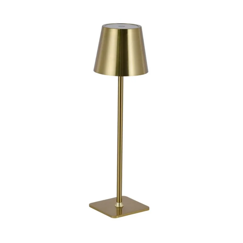 LED STONA LAMPA 3W ZLATNA