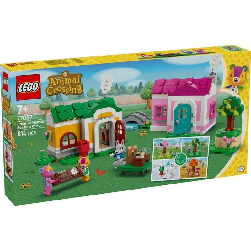 LEGO ANIMAL CROSSING CREATIVE HOUSES SEASONS OF