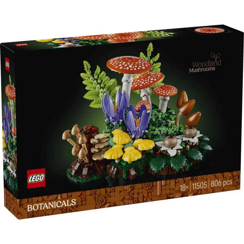 LEGO BOTANICALS WOODLAND MUSHROOMS