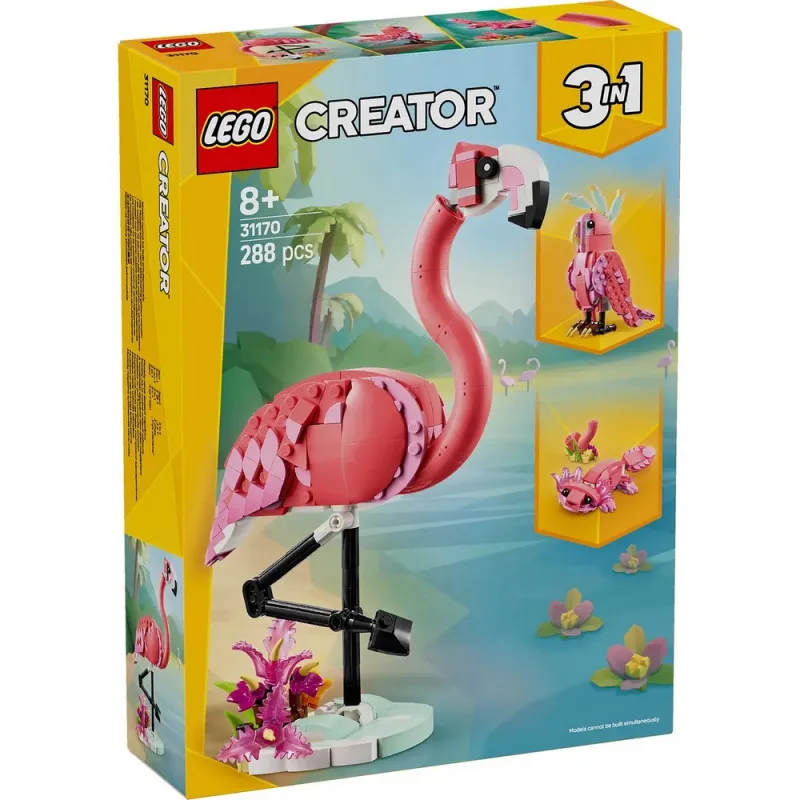 LEGO CREATOR PINK FLAMINGO