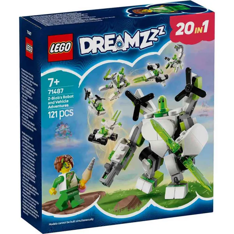 LEGO DREAMZZZ Z-BLOBS ROBOT AND VEHICLE ADVENTURES