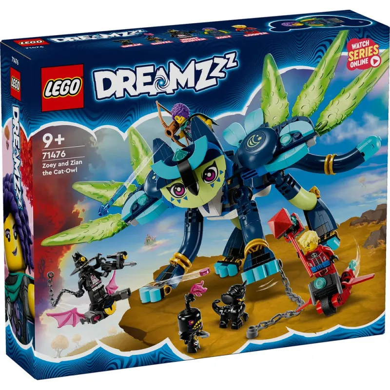 LEGO DREAMZZZ ZOEY AND ZIAN THE CAT OWL