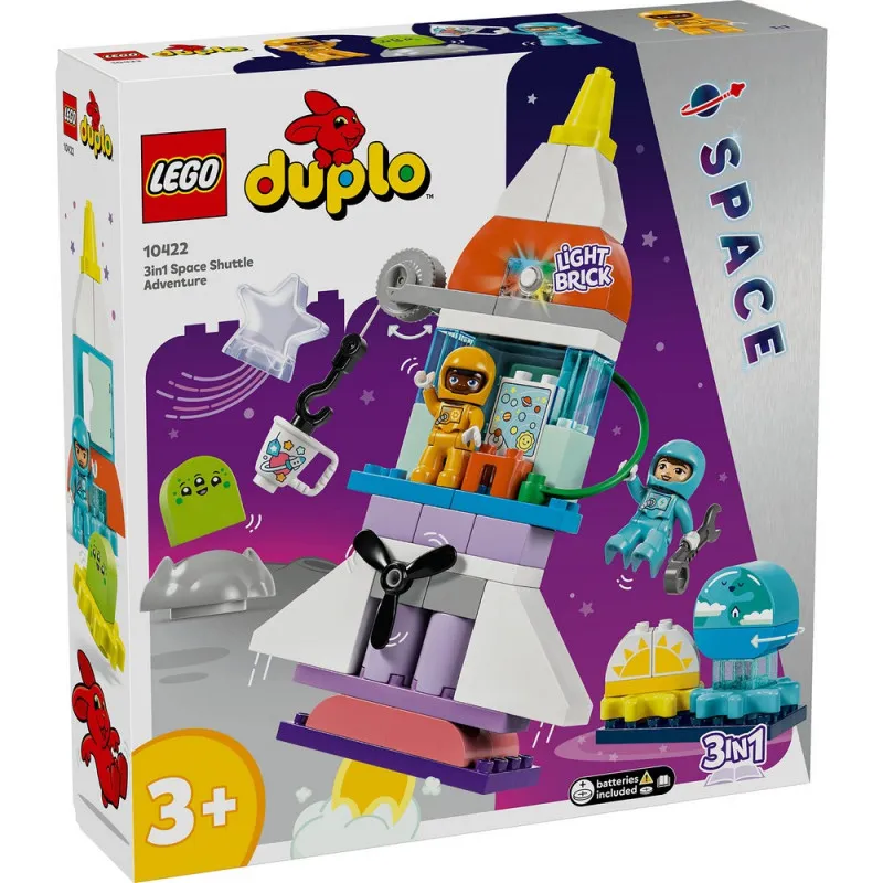 LEGO DUPLO TOWN 3IN1 SPACE SHUTTLE ADVENTURE