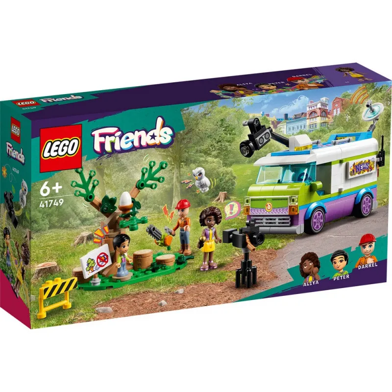 LEGO FRIENDS NEWSROOM VAN