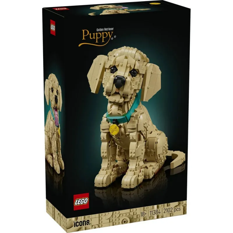 LEGO ICONS GOLDEN RETRIVER PUPPY