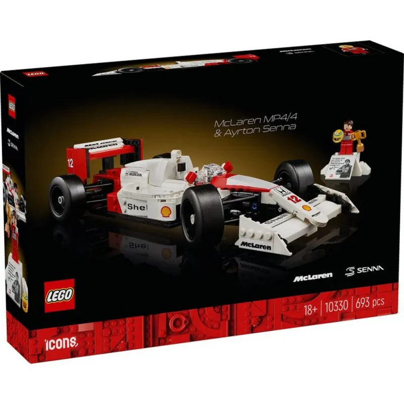 LEGO ICONS MC LAREN AJRTON SIENA