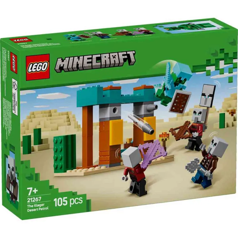 LEGO MINECRAFT THE VILLAGER DESERT PATROL