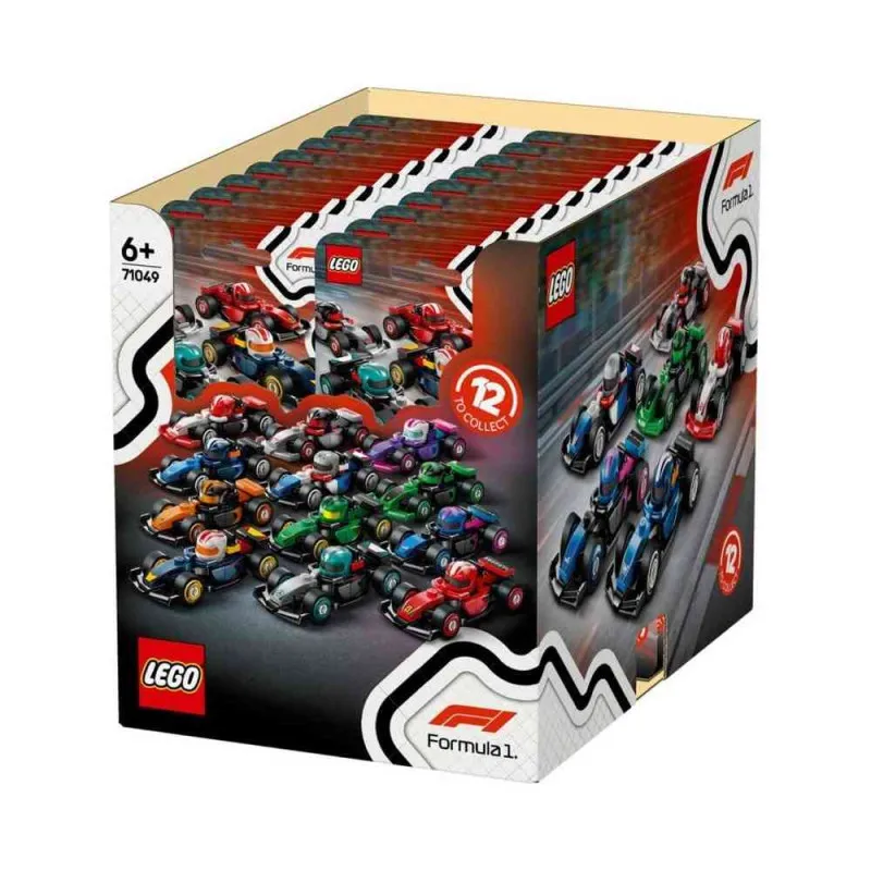 LEGO MINIFIGURES F1 COLLECTIBLE RACE CAR