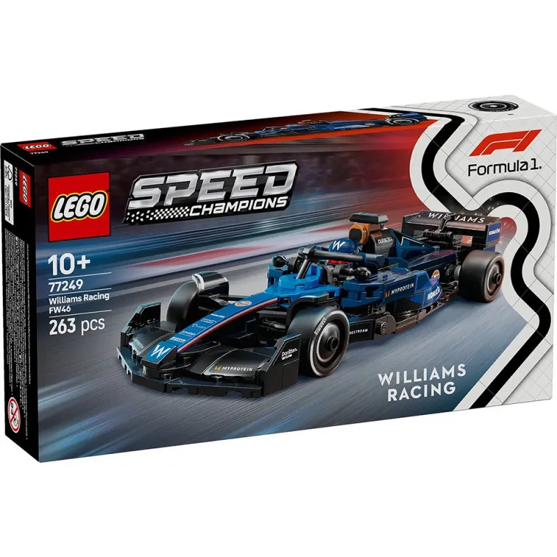 LEGO SPEED CHAMPIONS WILLIAMS RACING FW46 F1 RACE CAR